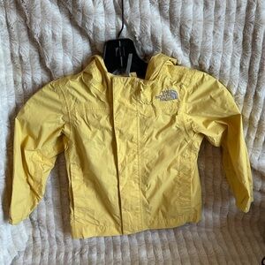 The North Face Kids Bright Yellow Raincoat